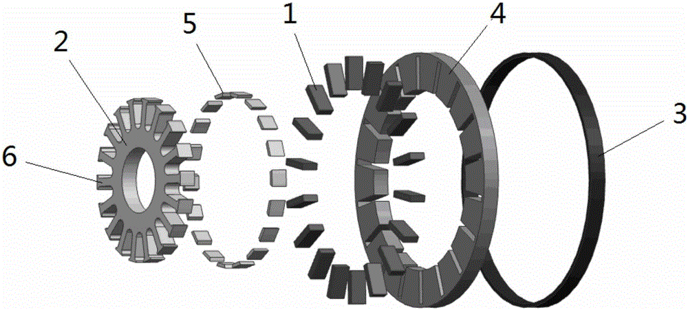 Field modulated permanent magnet wind driven generator