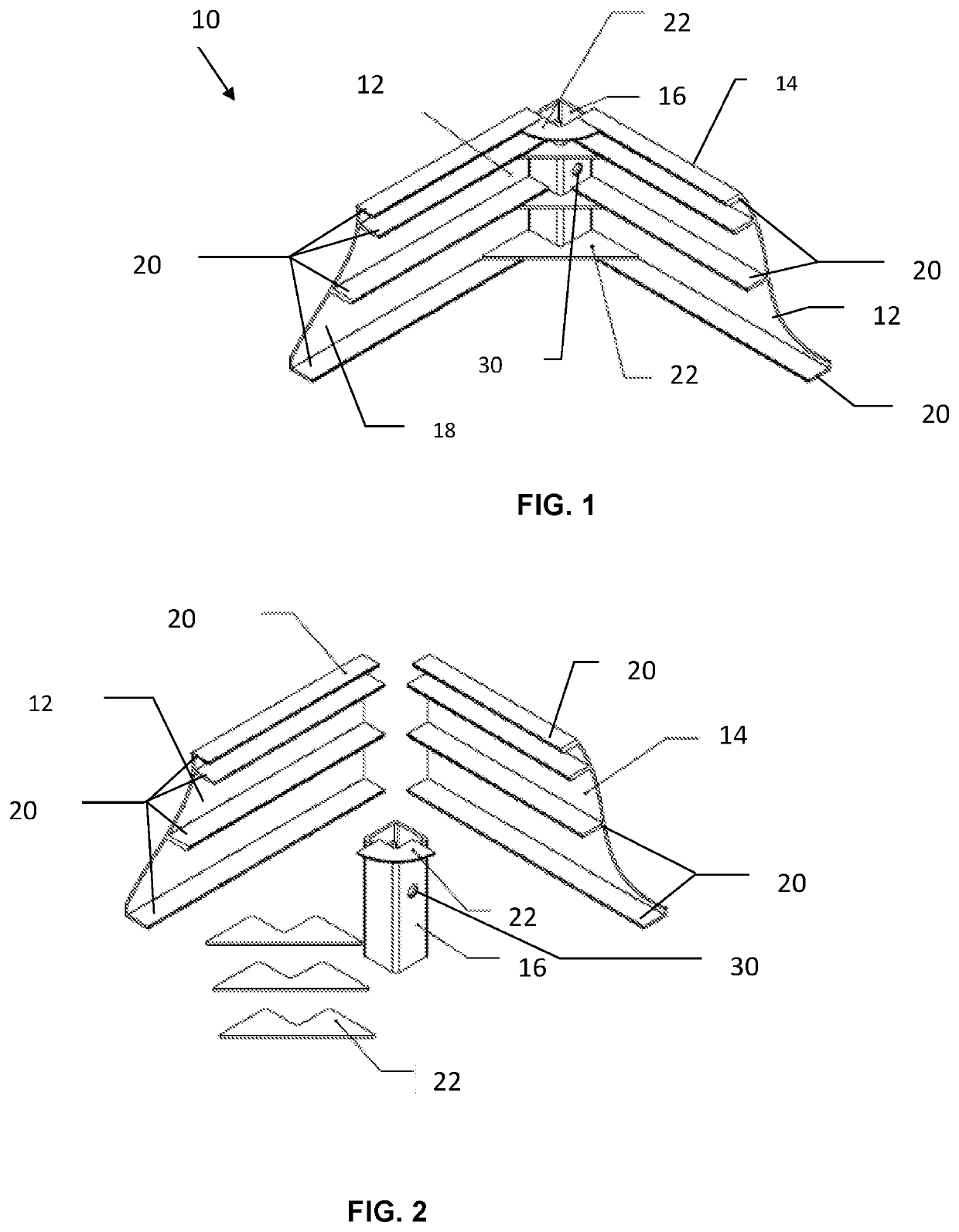 Dock assembly and method of construction thereof