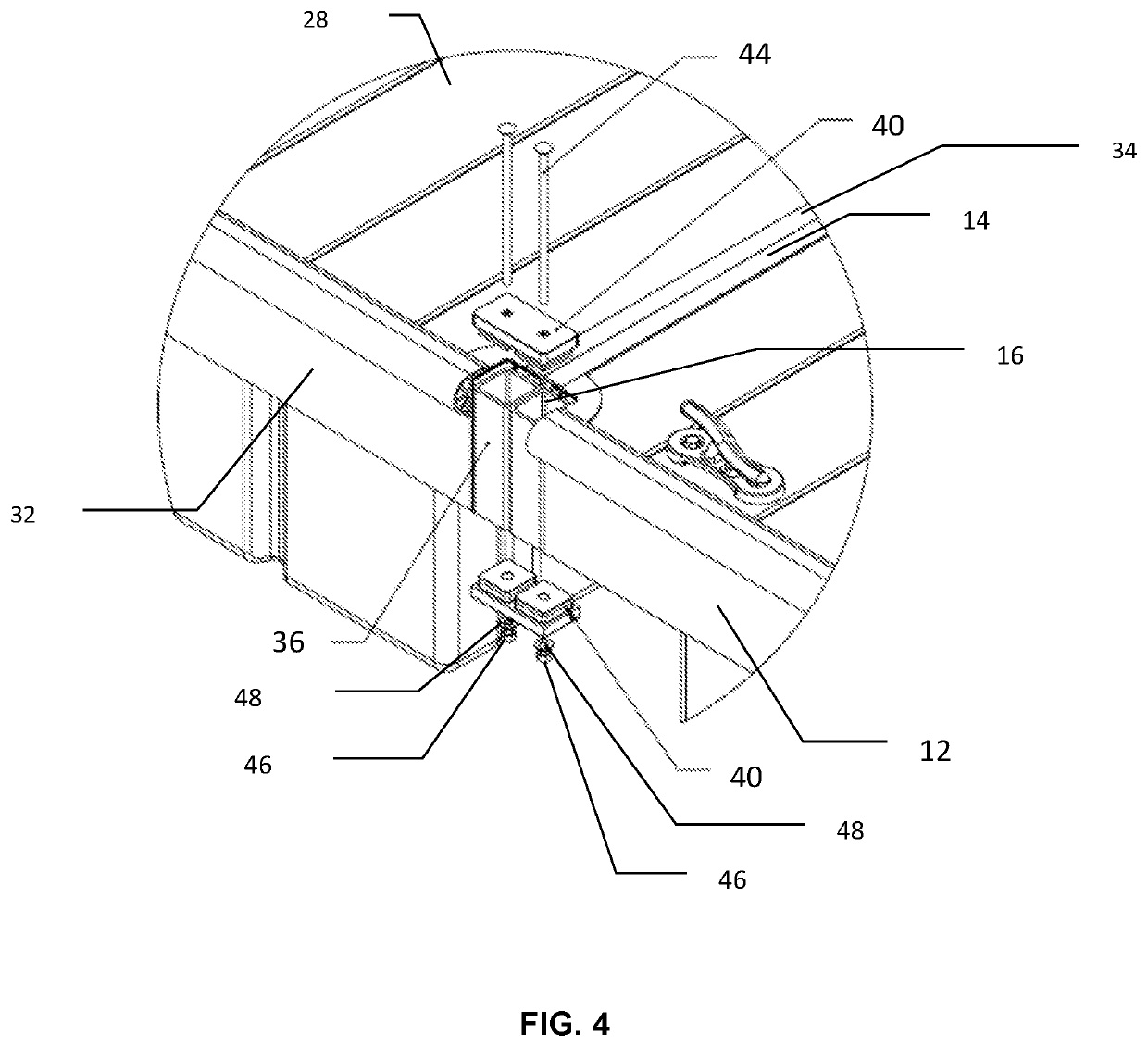 Dock assembly and method of construction thereof