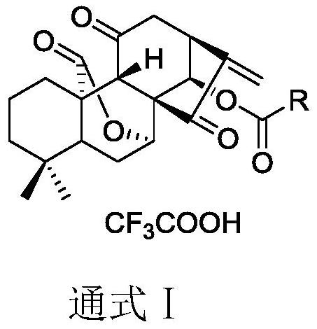 11,20-dicarbonyl oridonin and its l-amino acid-14-ester trifluoroacetate