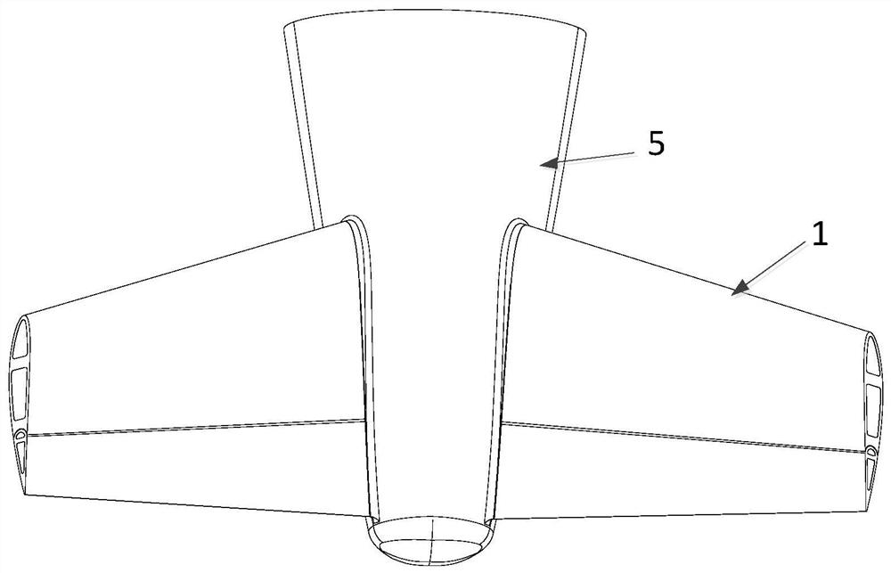 An easy-to-detach tail structure with adjustable installation angle