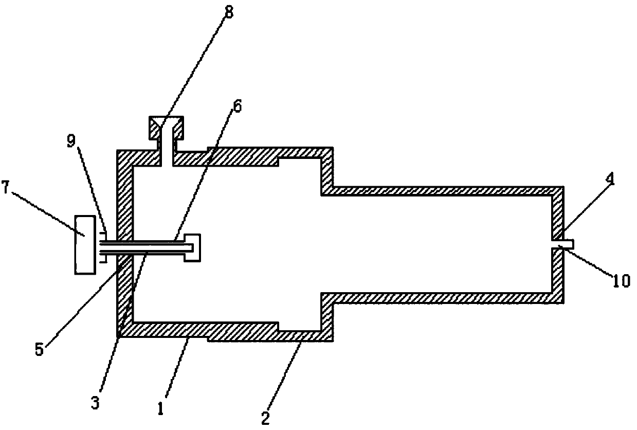 Decompression valve throttling device for sharply increasing pressure in well cementation