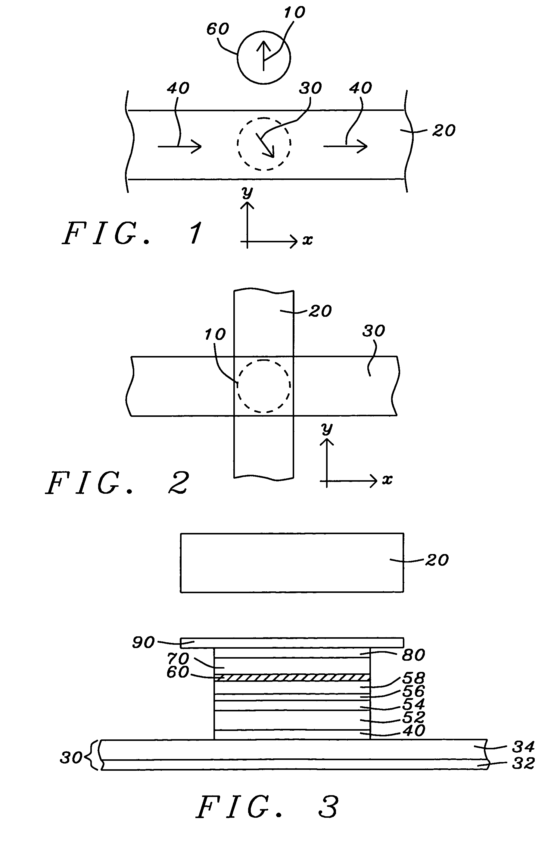 Magnetic random access memory array with coupled soft adjacent magnetic layer