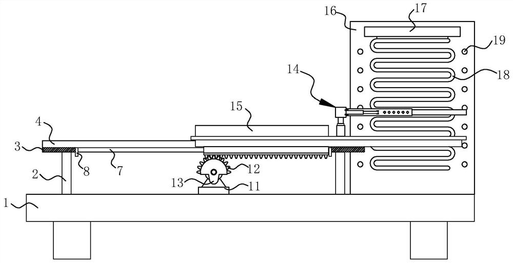 A resistance heating device and heating method for metal strips