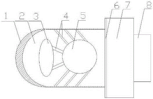 Rhinobyon for treating epistaxis caused by liver heat