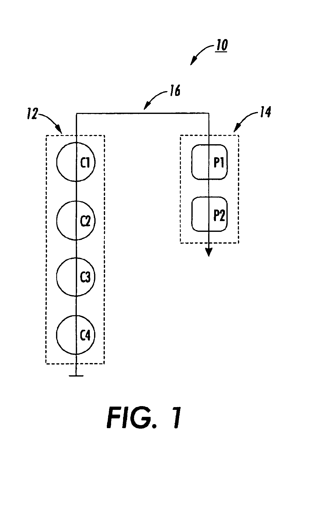 Distributed control of non-linear coupled systems with a single output