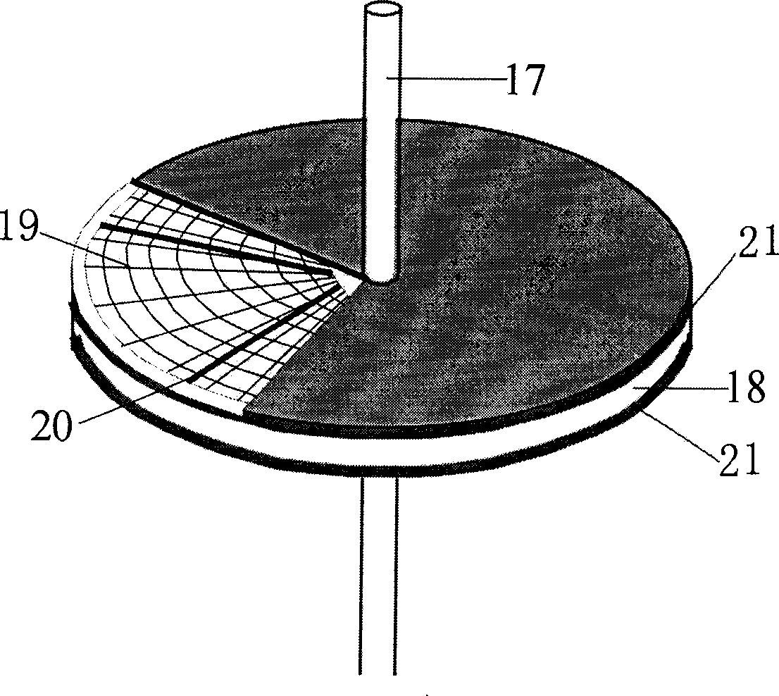 Rotary disk type membrane bioreactor and its water treatment method
