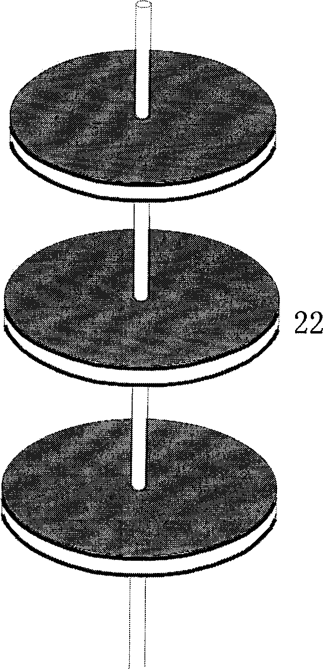 Rotary disk type membrane bioreactor and its water treatment method