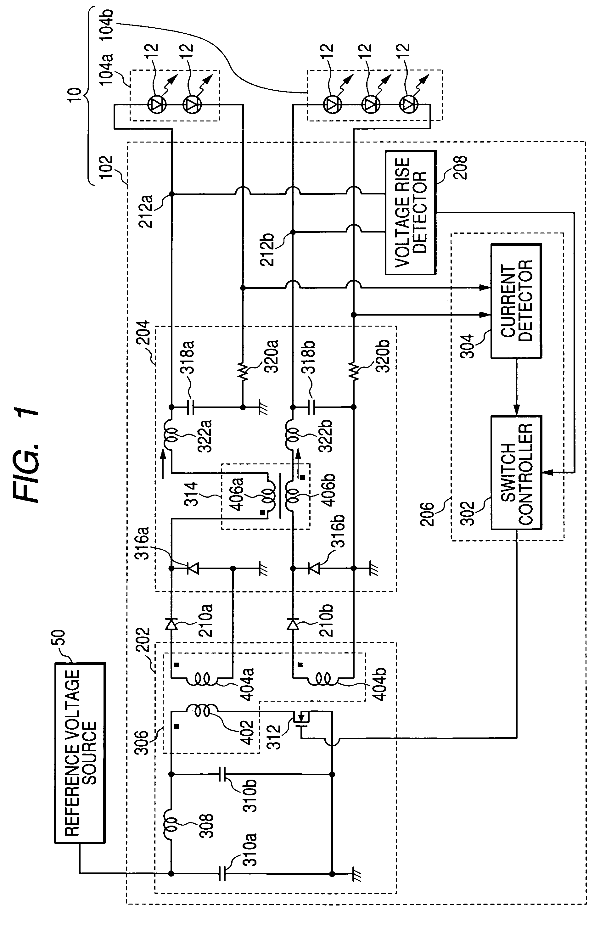 Power supply device and vehicle lamp
