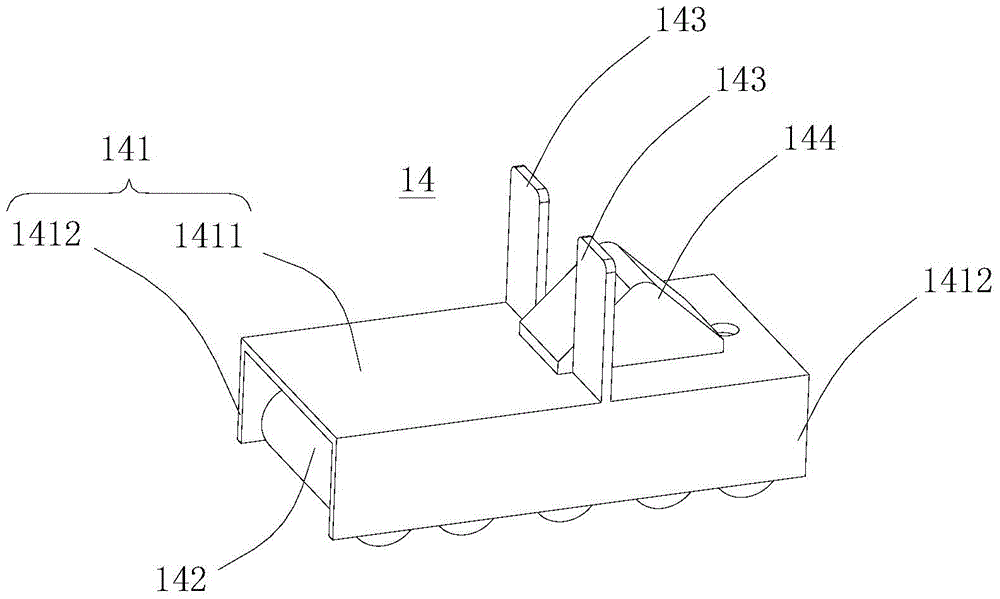 Rack mounting method for pile legs and rack mounting device