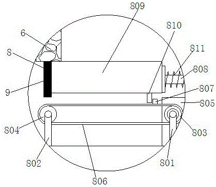 Gas cylinder transportation device with firm fixing and clamping effects