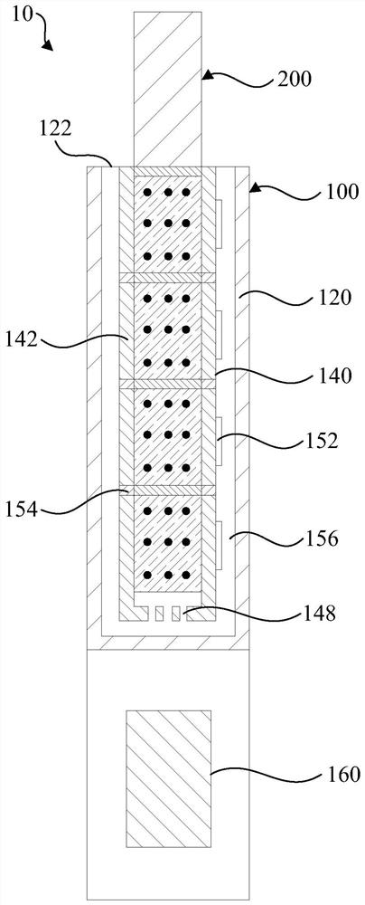 Smoking system and smoking device thereof