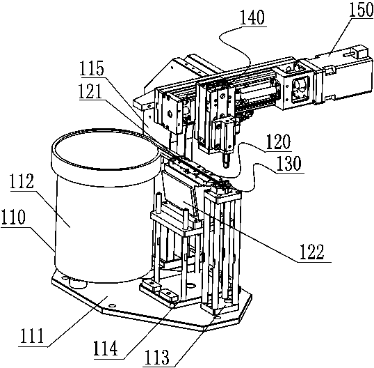 Multi-workstation nut clamping and conveying device