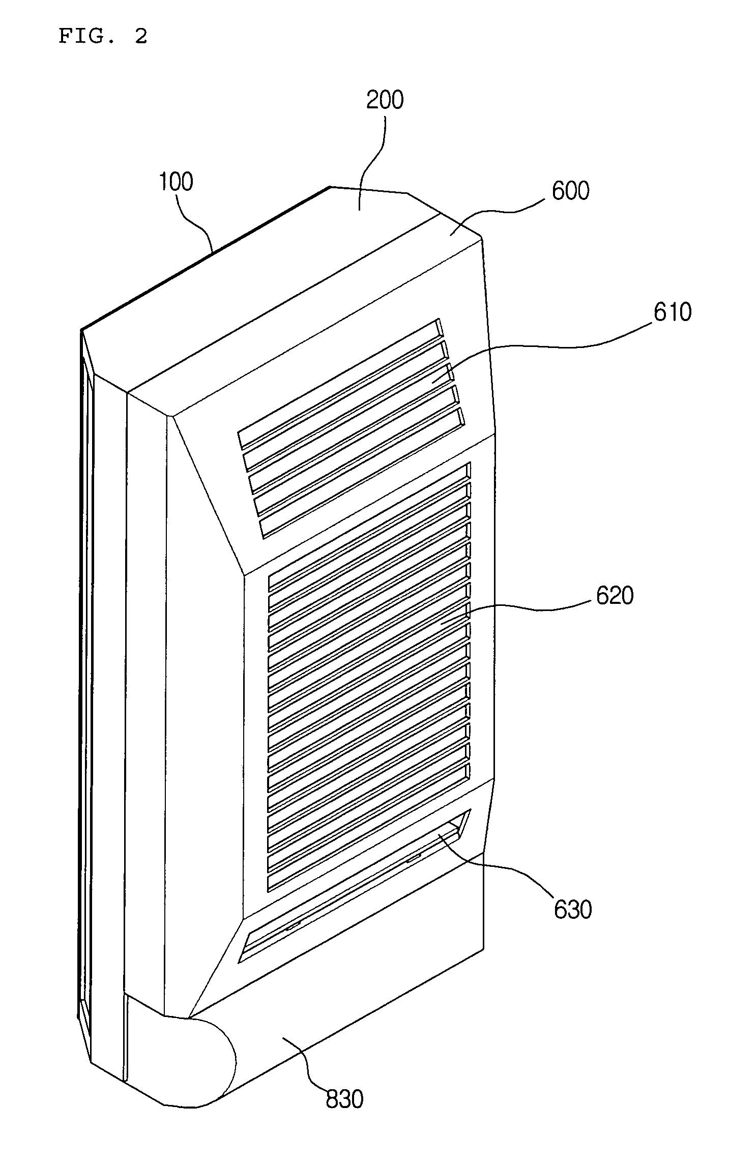 Indoor unit in air conditioner