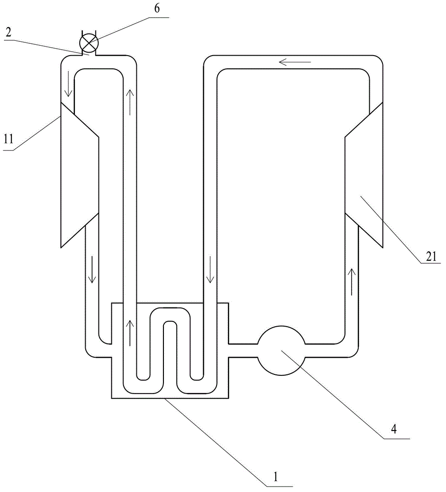 Waste heat utilization internal combustion heat engine