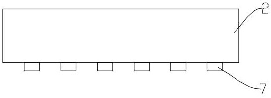 LCOS (Liquid Crystal On Silicon) surface micro-support structure and processing method thereof