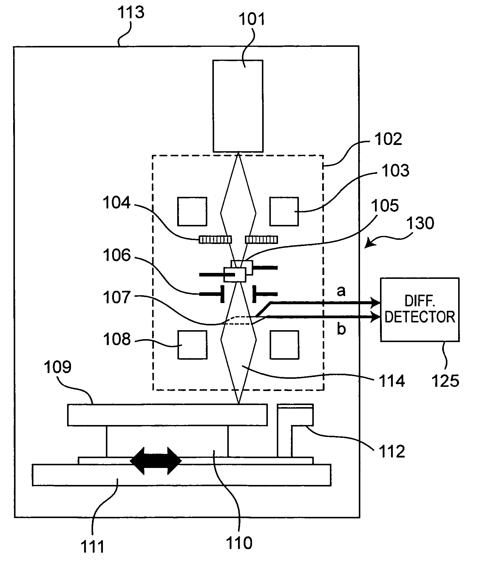 Electron beam recorder, electron beam irradiation position detecting method and electron beam irradiation position controlling method