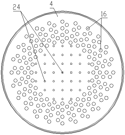 Swirl device for diesel emission post-processing