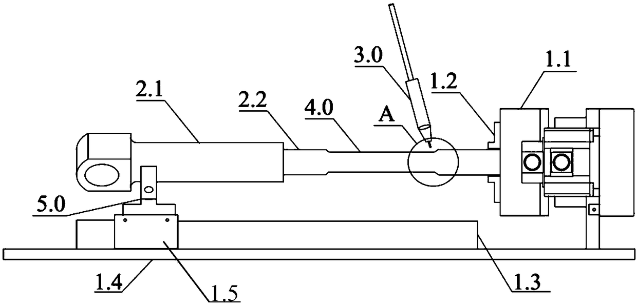 Locomotive-buffer-bar surface repairing and remanufacturing method