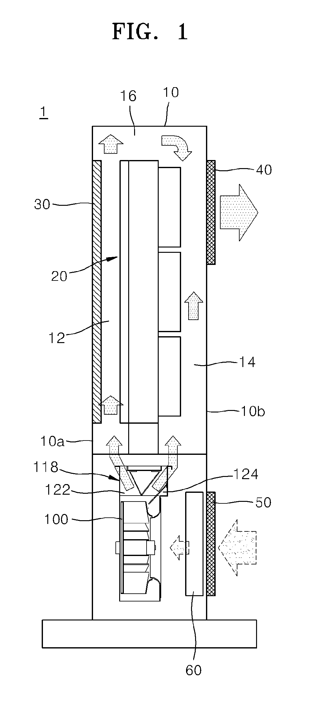 Cooler and display device having the same