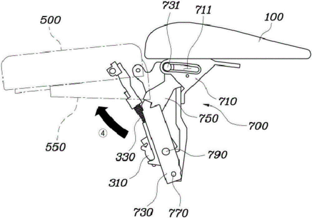 Leg rest apparatus for vehicle