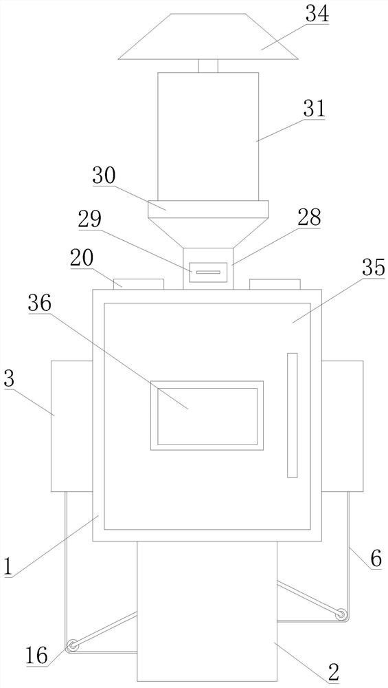 A wild goose breeding IoT control box