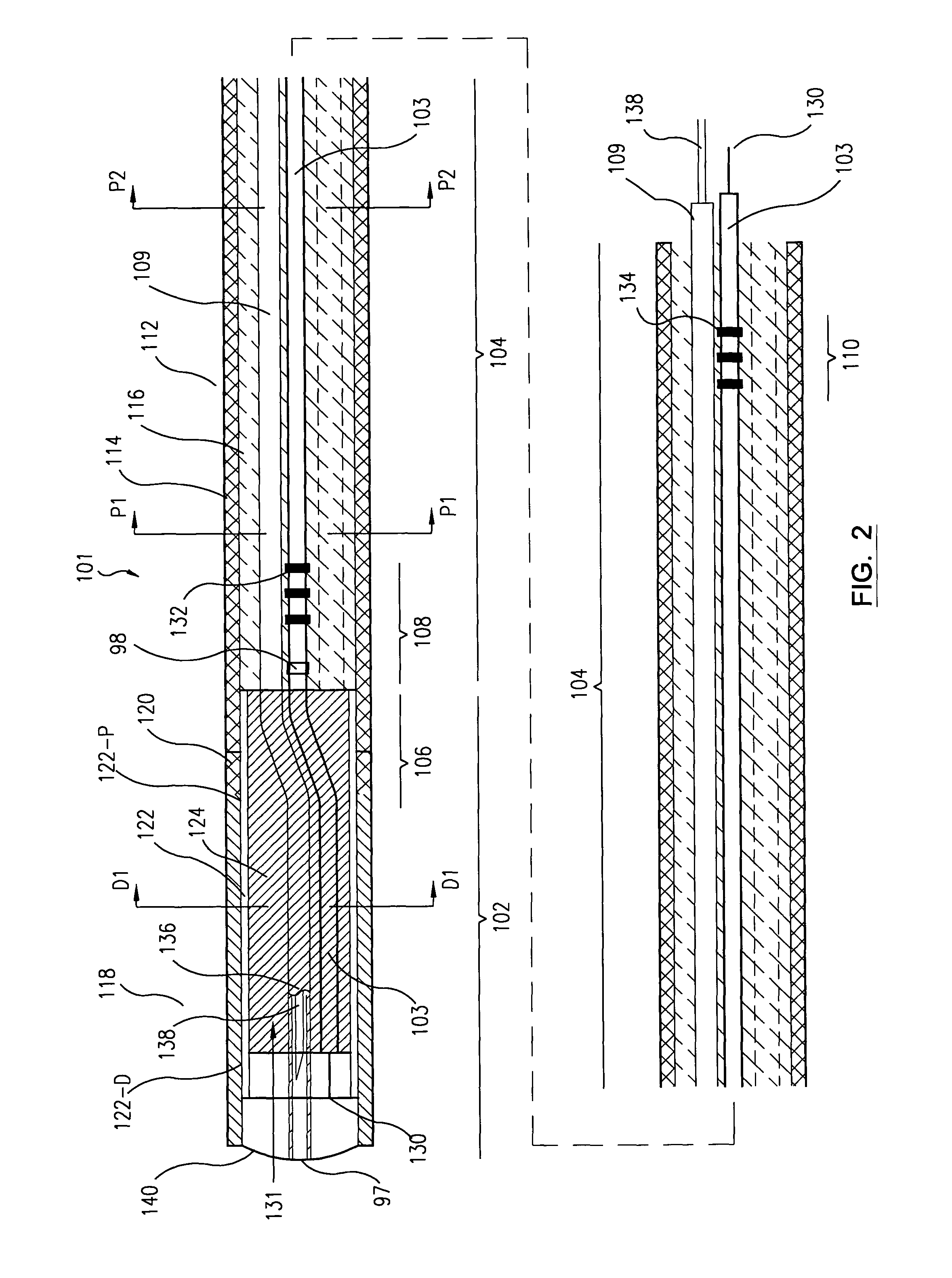 Deflectable catheter assembly and method of making same