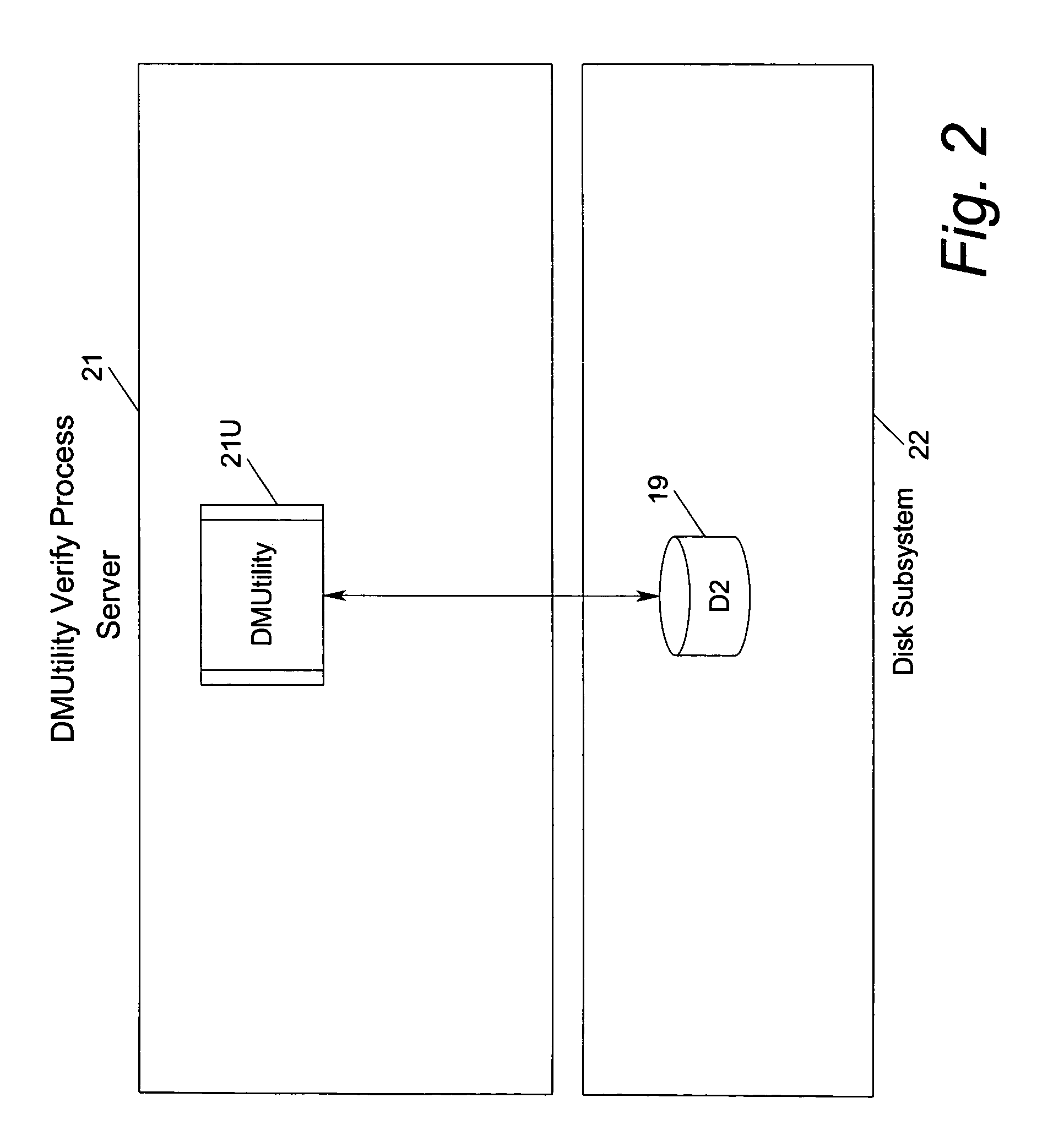 System and method for verification of a quiesced database copy