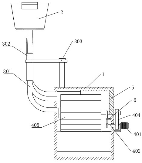 Rapid cigarette rapid packaging device with automatic filling function