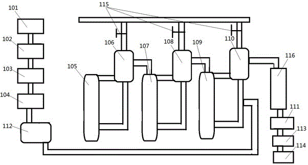 Pharmaceutical wastewater treating system and method
