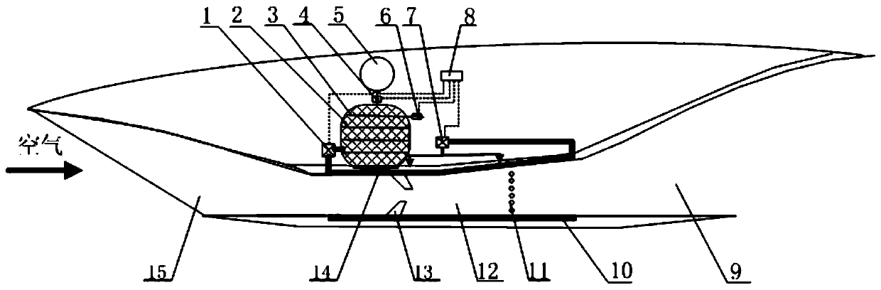 A fuel supply system and supply method for a high-speed air-breathing engine