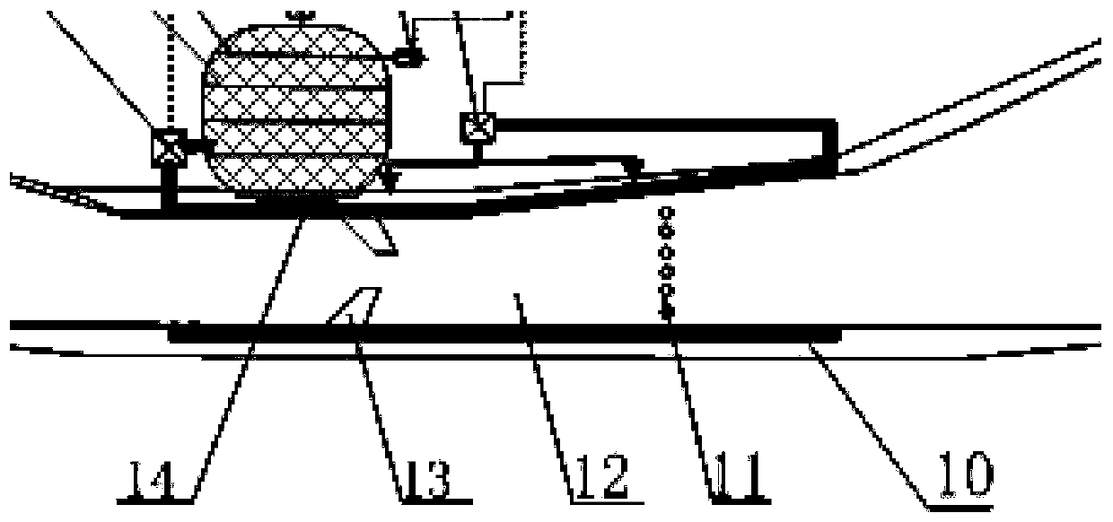 A fuel supply system and supply method for a high-speed air-breathing engine