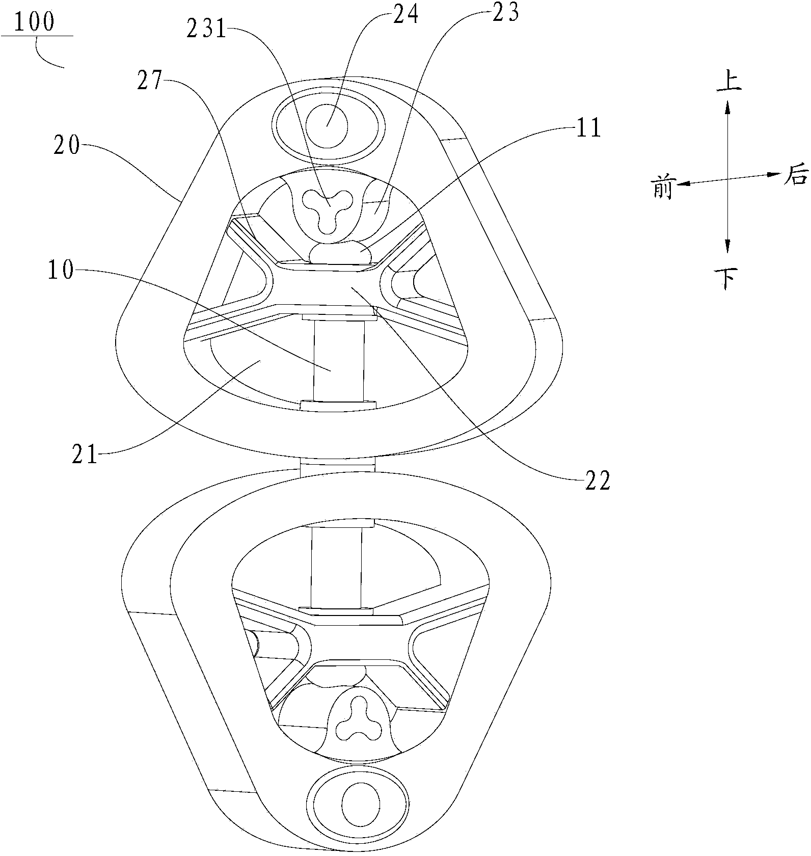 Lifting lug for automobile exhaust system and vehicle with lifting lugs