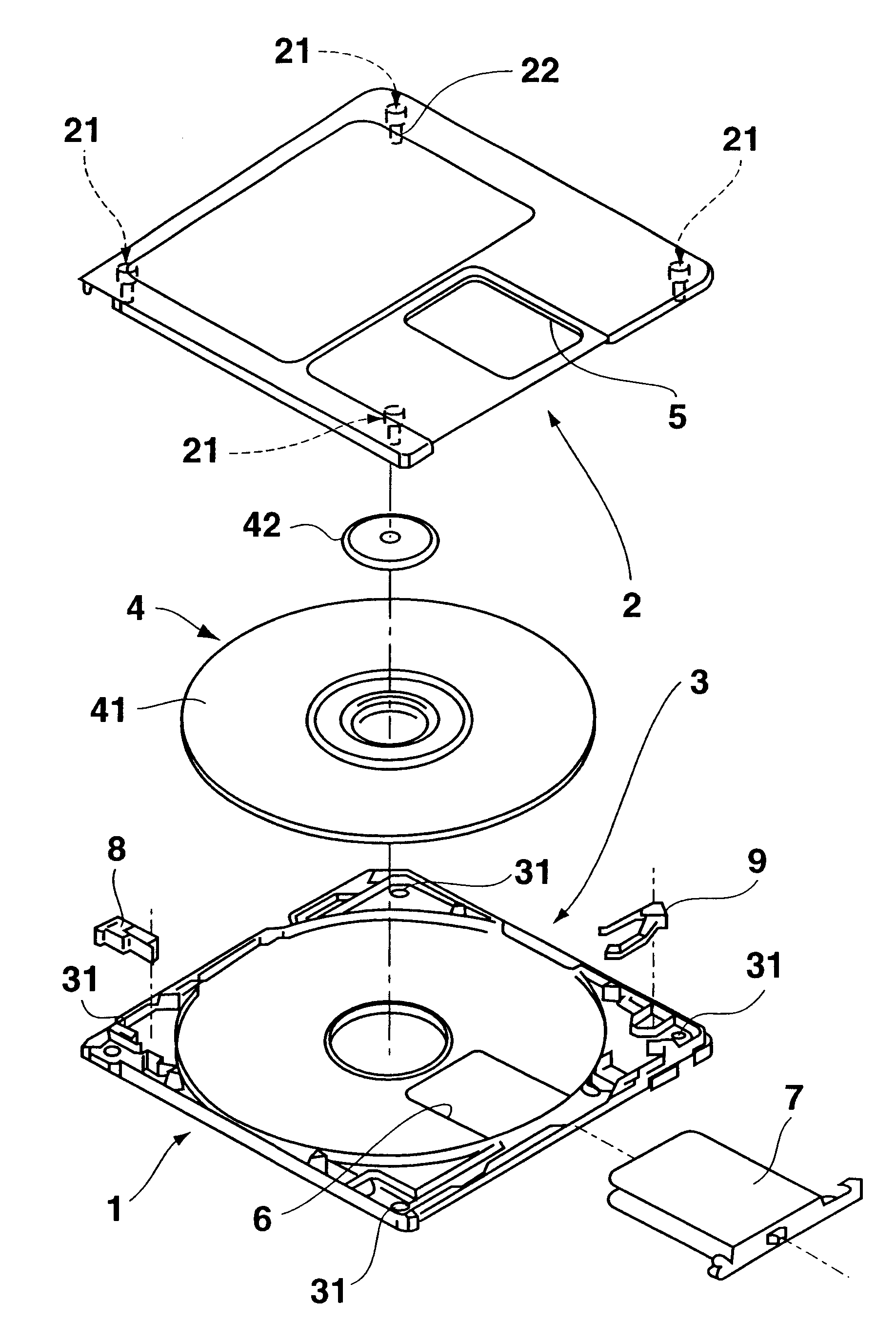 Disk cartridge and manufacturing method thereof