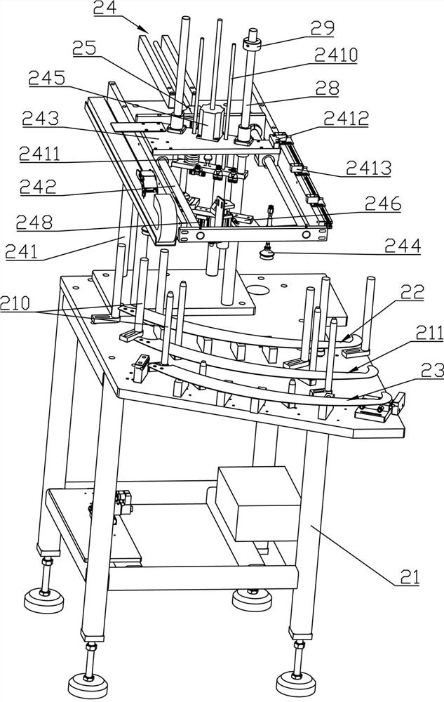 Automatic circular arc saw gear grinding machine