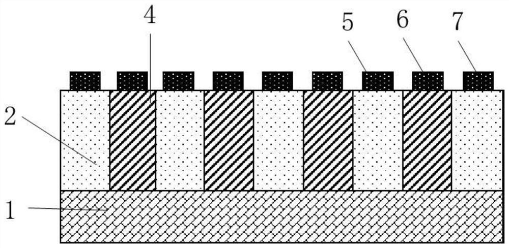 A kind of oxidation level heterogeneous p-n junction structure device and its preparation method