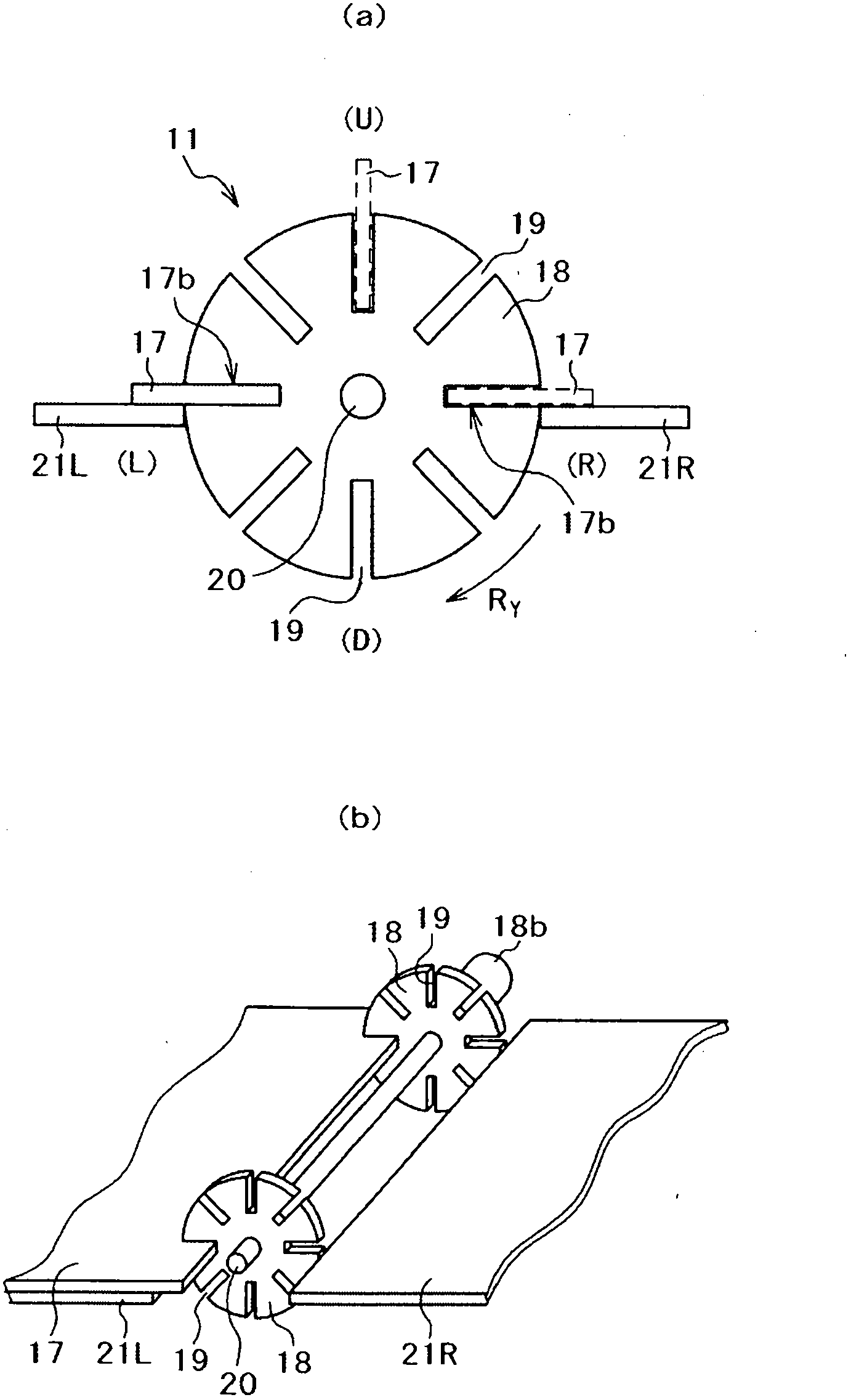 Printing device for pannel