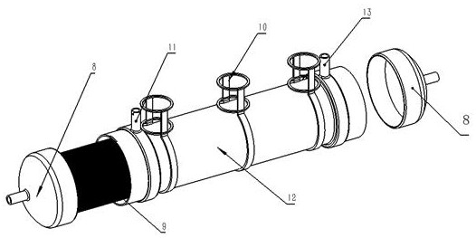 A kind of animal cell hollow fiber culture system and cell culture method thereof