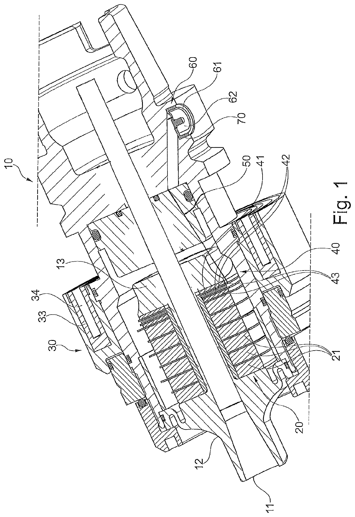 Device for generating an ultrasonic vibration of a tool and for measuring vibration parameters