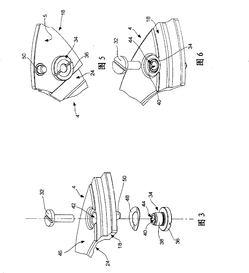 Mechanical timepiece fitted with a device for adjusting the shake of a rotating part or wheel set