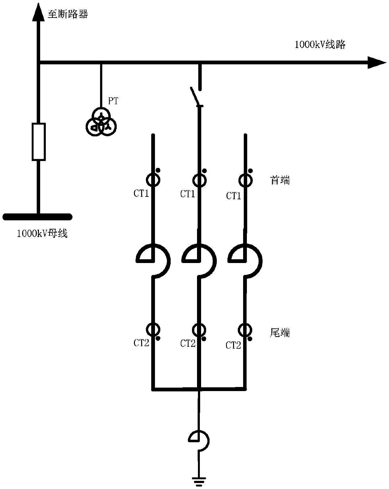 Reactor current transformer disconnection identification method, differential protection method and device