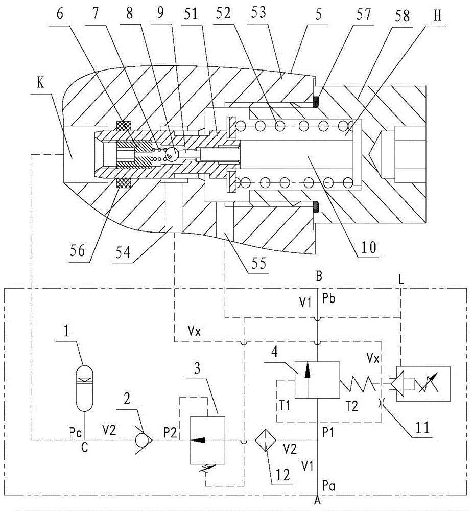 Automatic pressure maintaining device