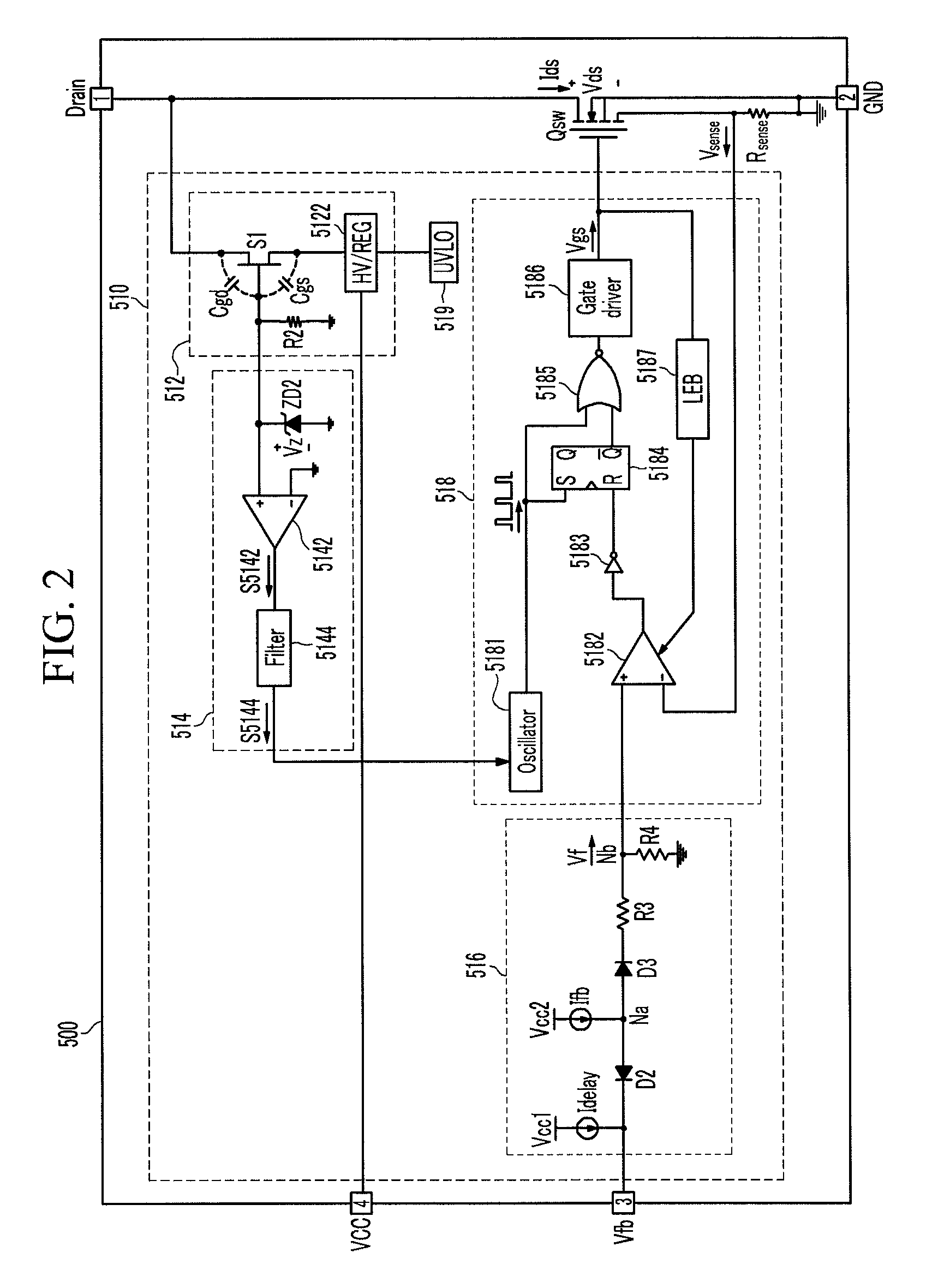 Converter that actuates a switch corresponding to a detected valley of a resonance waveform
