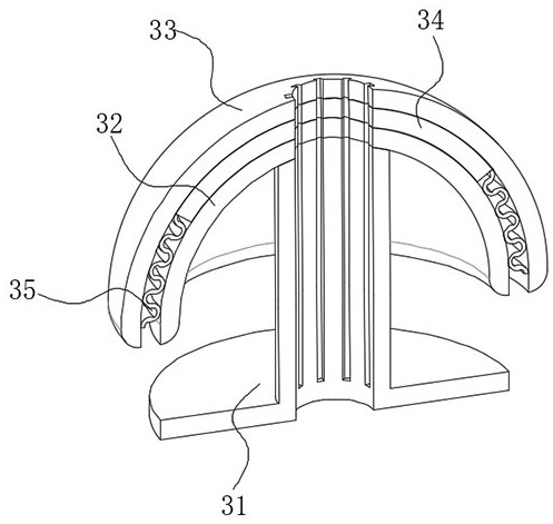 A casting temperature curve measuring device