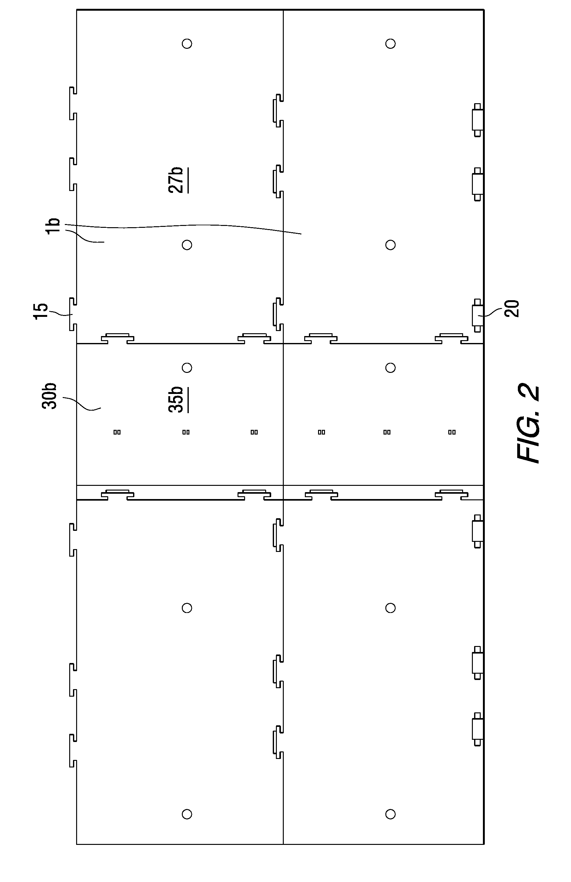 Expansion joint for modular flooring system
