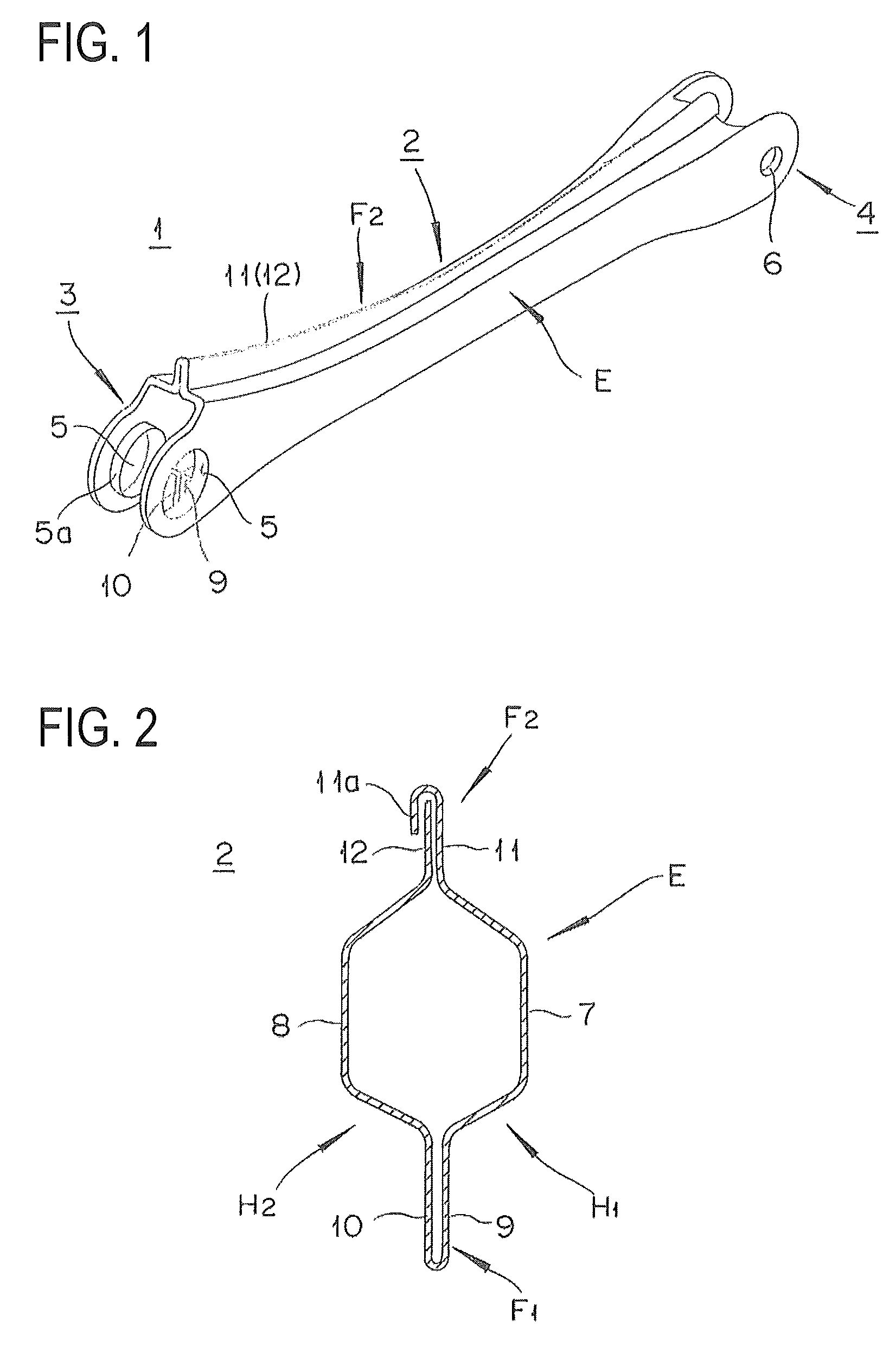 Arm component for vehicles and its manufacturing method