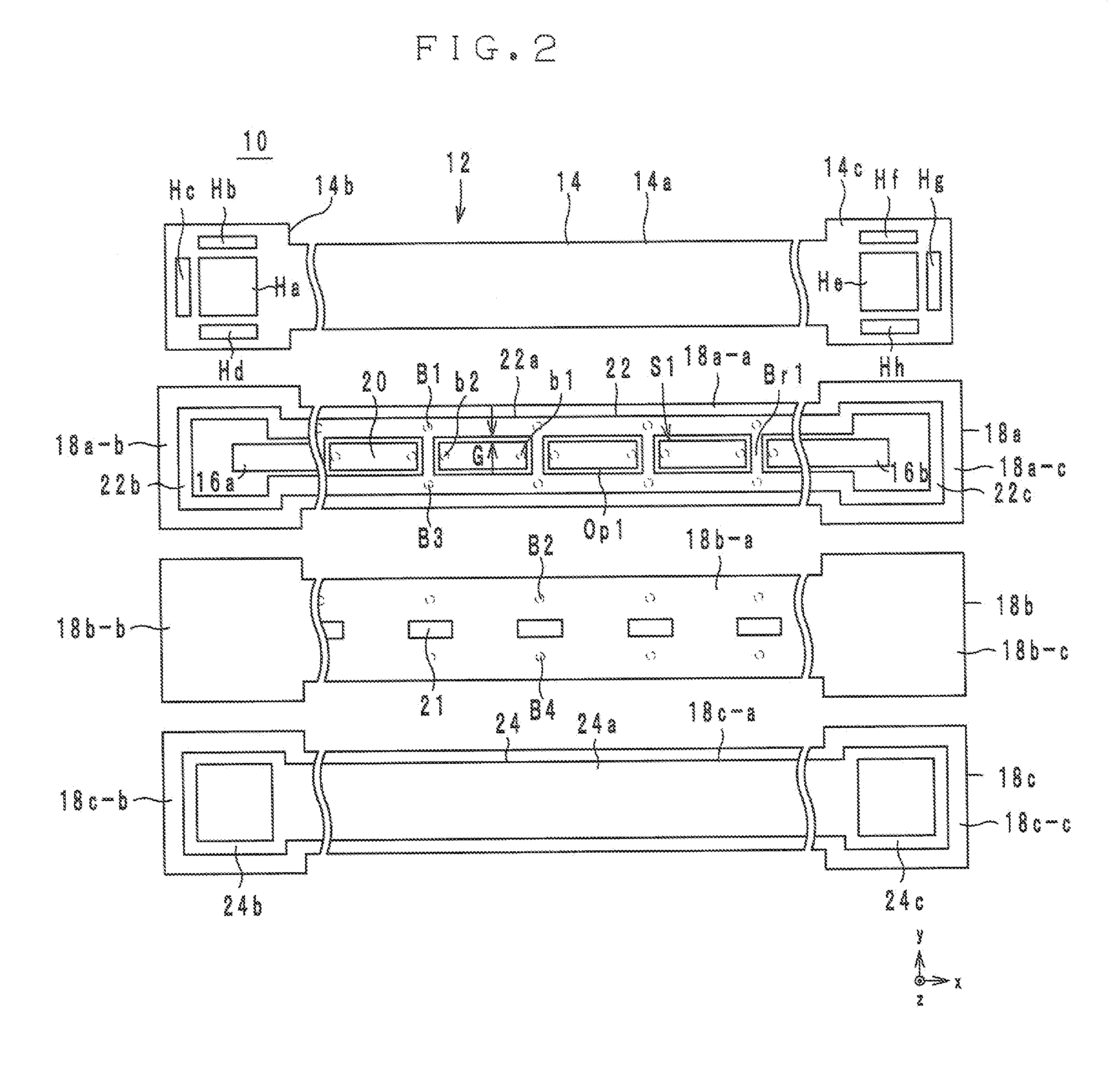 High-frequency signal transmission line and electronic apparatus including the same