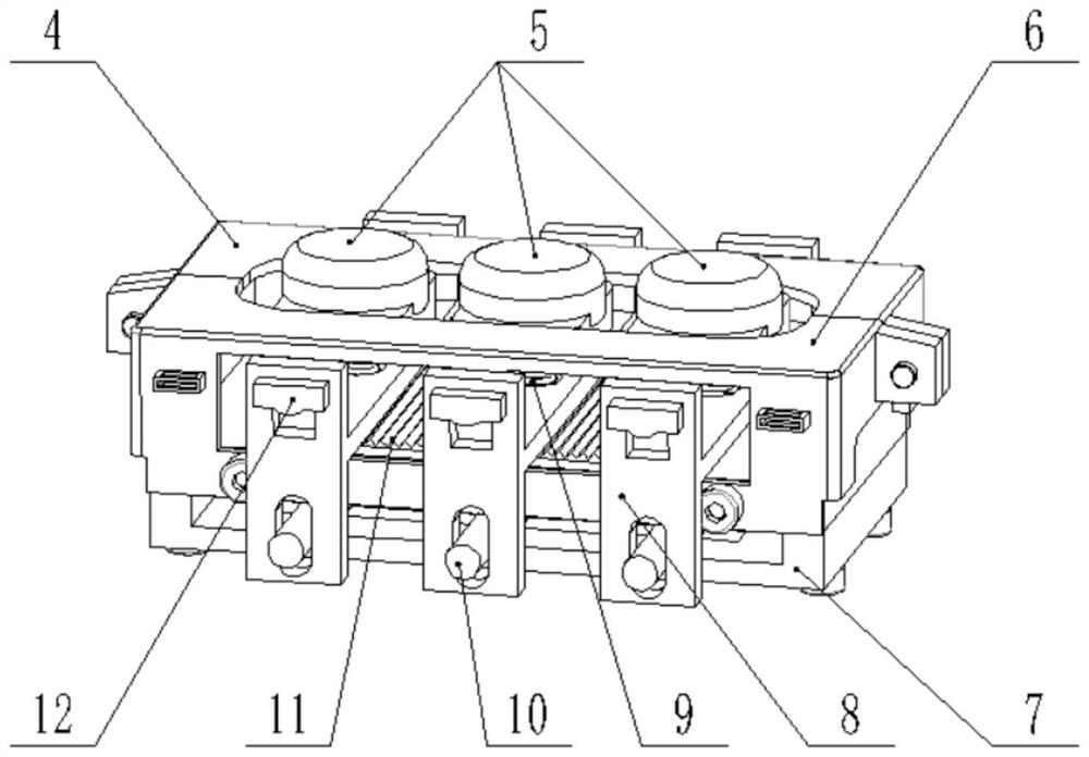 Pulse sensor positioning and fixing device