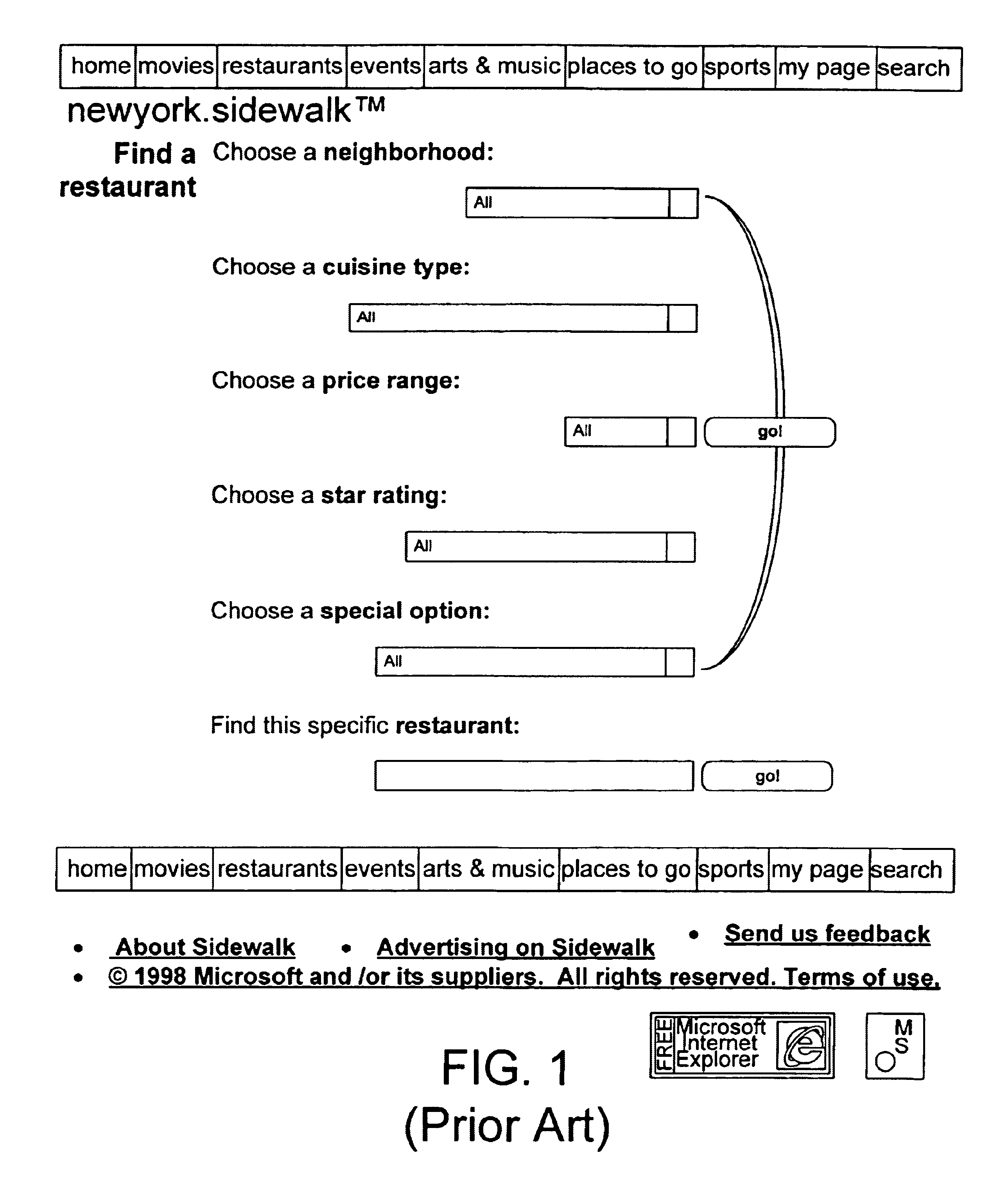Methods, apparatus, and data structures for facilitating a natural language interface to stored information
