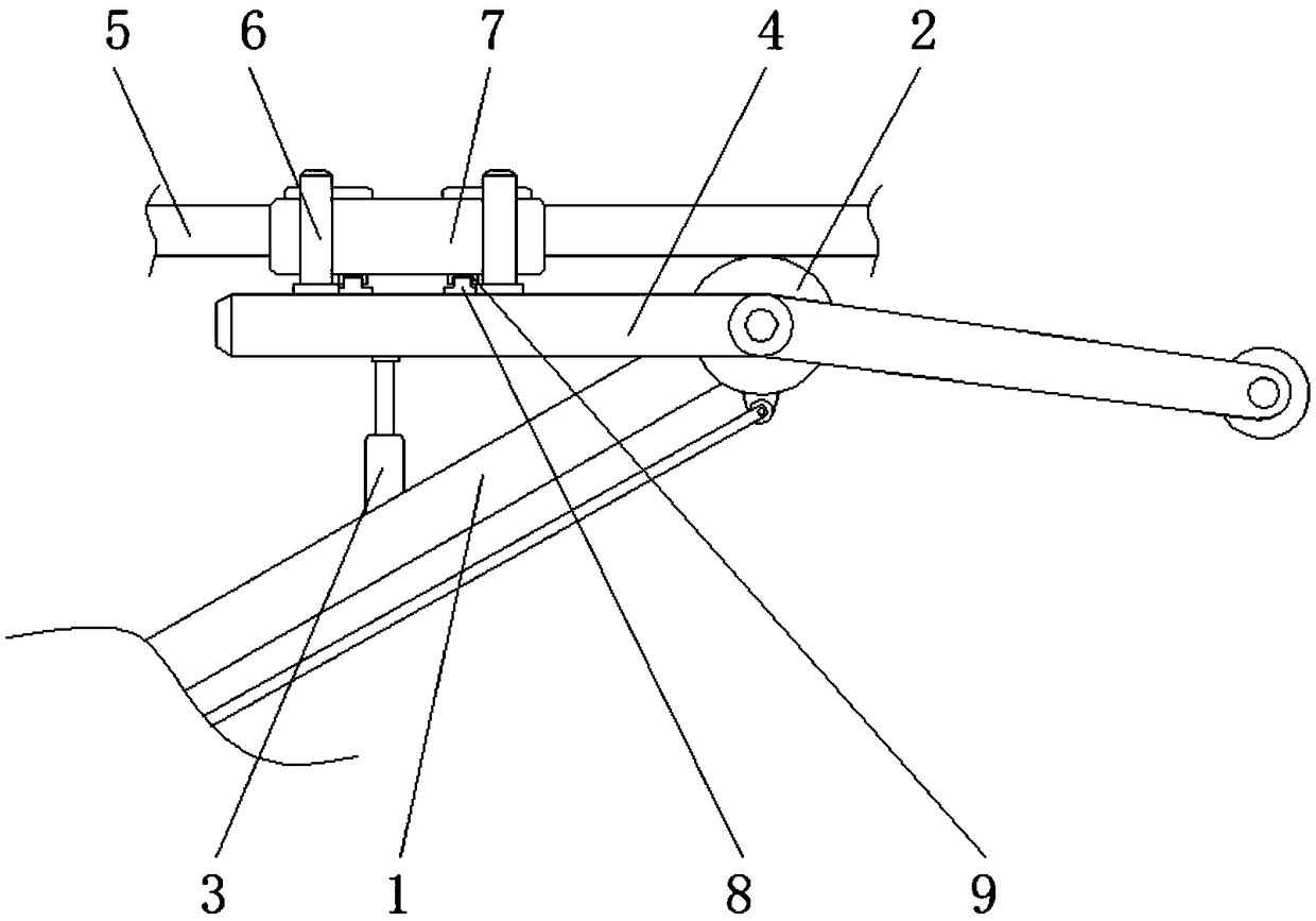 Pantograph protection device for rail traffic